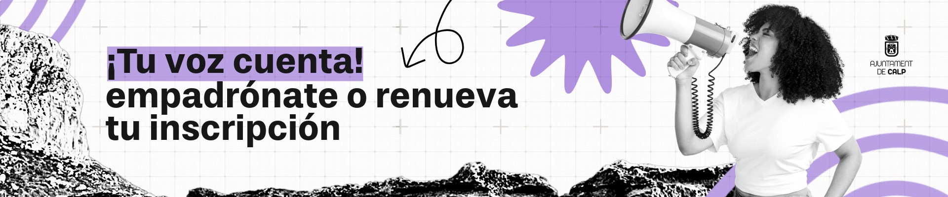 &iexcl;Tu voz cuenta! empadr&oacute;nate o renueva tu inscripci&oacute;n