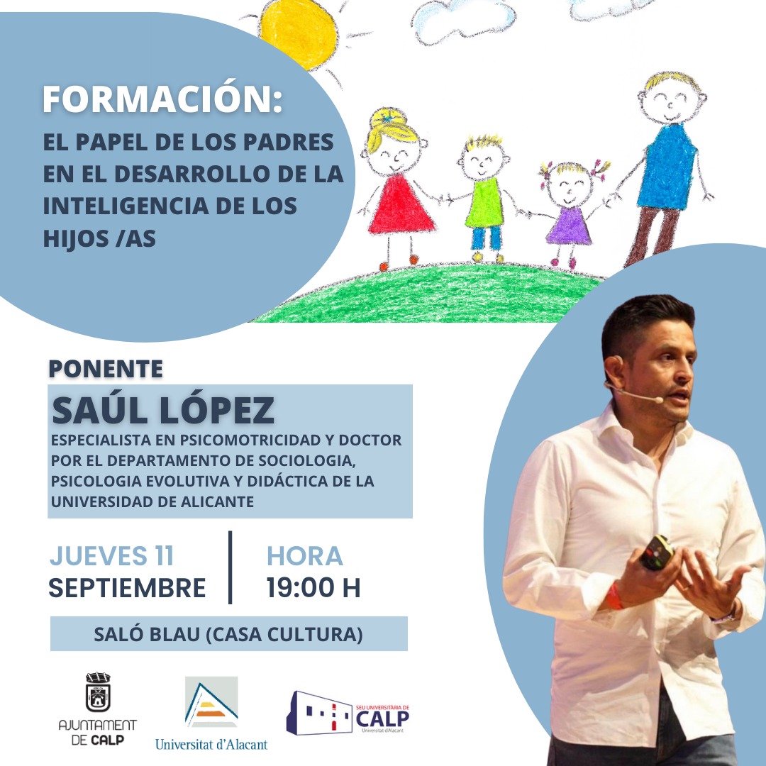 Charla: El papel de los padres en el desarrollo de la inteligencia de sus hijos