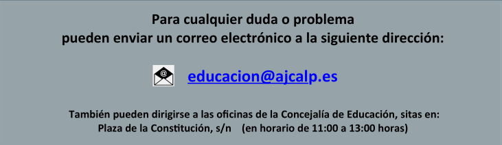 Información Proceso Admisión Curso 2022-2023 - Contacto